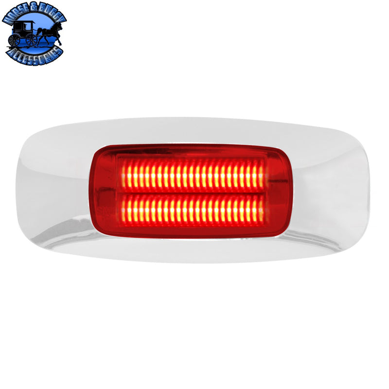 3-1/2" Rectangular Prime LED Marker Light (Choose Color)