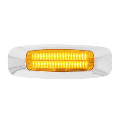 Light Gray 4-5/8″ Rectangular Prime LED Marker Light LED Rectangular Light amber/amber,amber/clear,red/red,red/clear,white/clear,blue/blue,green/green