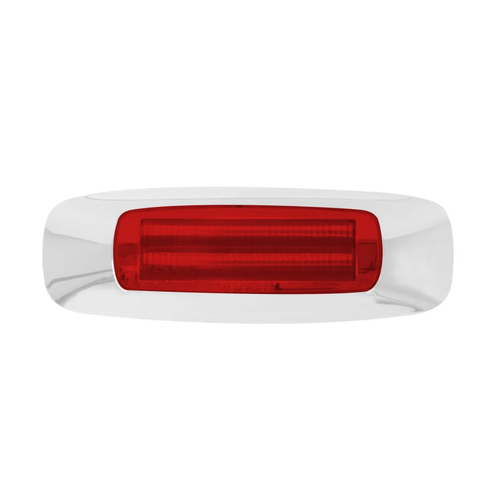 Light Gray 4-5/8″ Rectangular Prime LED Marker Light LED Rectangular Light red/red