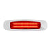 Light Gray 5-3/4" RECT. PRIME RED/CLEAR 4 LED MARKER SEALED LIGHT LED Rectangular Light