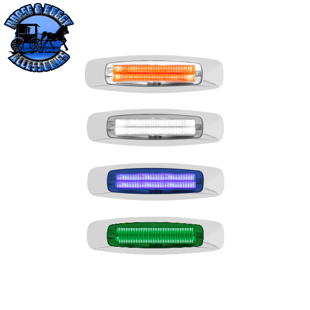 5-3/4"  Rectangular Prime LED Marker Light (choose color)