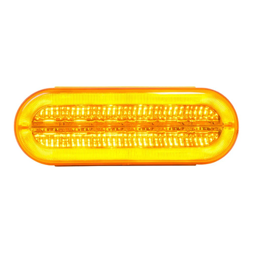 Gold Oval Prime Plus Spyder LED Light 6" OVAL AMBER/AMBER,AMBER/CLEAR,RED/RED,RED/CLEAR,WHITE/CLEAR