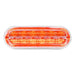 Tomato Oval Prime Plus Spyder LED Light 6" OVAL RED/CLEAR