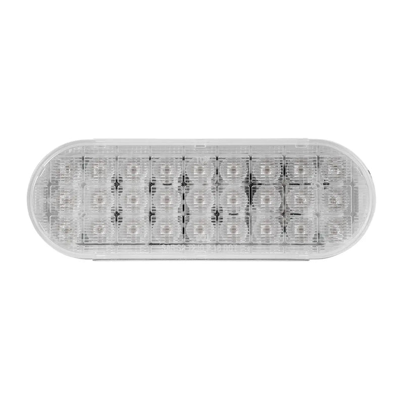 74865 OVAL SMART DYNAMIC WHITE/CLEAR 27 LED NON-SEQUE. SEALED LIGHT 6" OVAL Gray