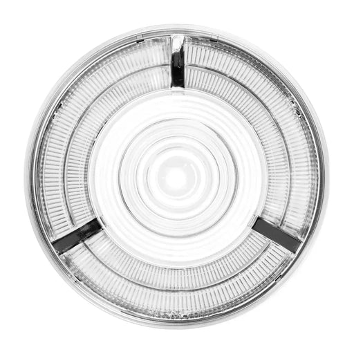 Light Gray 4" PRIME WHITE/CLEAR 7 LED SEALED LIGHT 4" ROUND