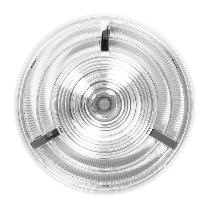 4" PRIME WHITE/CLEAR 7 LED SEALED LIGHT 4" ROUND Light Gray