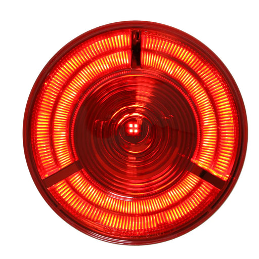 Firebrick 4" PRIME RED/RED 7 LED SEALED LIGHT 4" ROUND