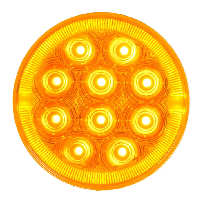 Orange 4″ Prime Plus LED Light AMBER/AMBER