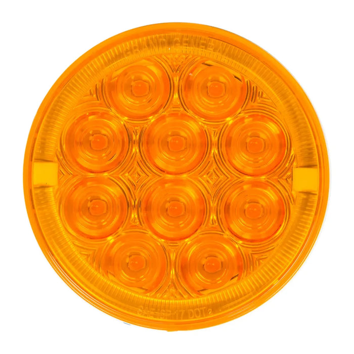 Dark Orange 4″ Prime Plus LED Light AMBER/AMBER,AMBER/CLEAR,RED/RED,RED/CLEAR,WHITE/CLEAR