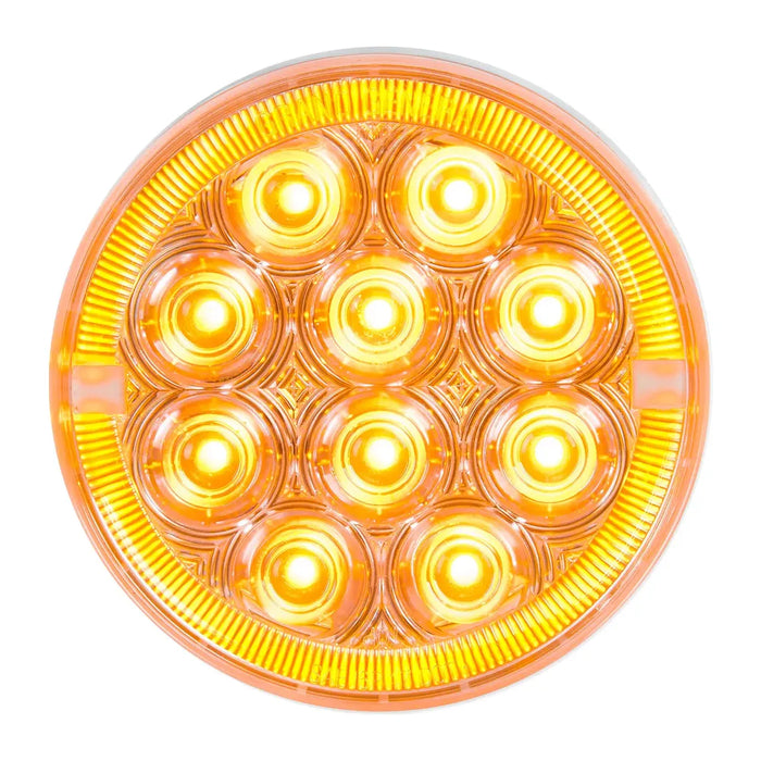 Goldenrod 4″ Prime Plus LED Light AMBER/CLEAR