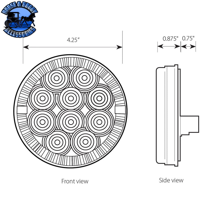 4" Prime Plus LED Light (CHOOSE COLOR)