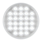 4" SMART DYNAMIC WHITE/CLEAR 26 LED SEQUENTIAL SEALED LIGHT 4" ROUND Light Gray