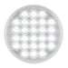 Light Gray 4" SMART DYNAMIC WHITE/CLEAR 26 LED SEQUENTIAL SEALED LIGHT 4" ROUND