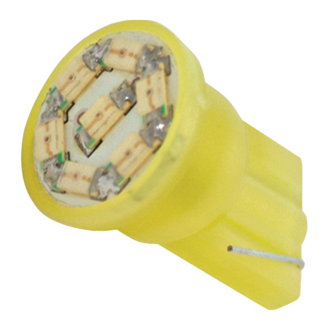 74900 #194/168 AMBER 7-LED LIGHT BULBS, 12V, PAIR Dark Khaki