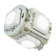 74914 #194/168 WHITE 5-LED TOWER STYLE LIGHT BULBS, 12V, PAIR Light Gray