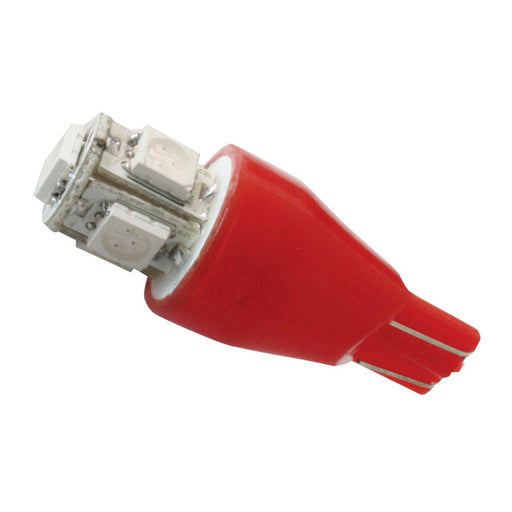 74933 #921/912 RED 5-LED TOWER STYLE LIGHT BULBS, 12V, PAIR Gray