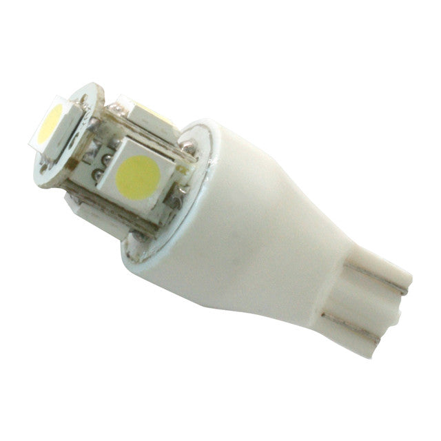 74934 #921/912 WHITE 5-LED TOWER STYLE LIGHT BULBS, 12V, PAIR Dark Gray