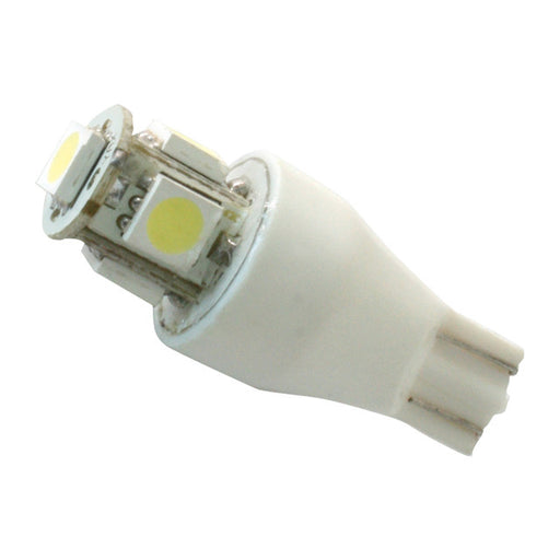 74934 #921/912 WHITE 5-LED TOWER STYLE LIGHT BULBS, 12V, PAIR Dark Gray