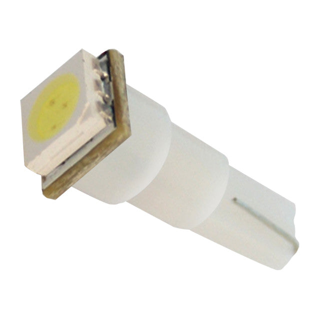 74944 #73/37 WHITE 1-LED HIGH POWER LIGHT BULBS, 12V, PAIR Gray