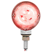 3" Watermelon Double Face High Power LED Pedestal Light (CHOOSE COLOR) amber/amber - red/red,amber/clear - red/clear,amber/smoke - red/smoke Pink
