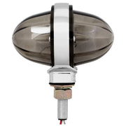 3" Watermelon Double Face High Power LED Pedestal Light (CHOOSE COLOR) amber/amber - red/red,amber/clear - red/clear,amber/smoke - red/smoke Slate Gray