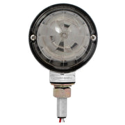 3" Watermelon Double Face High Power LED Pedestal Light (CHOOSE COLOR) amber/amber - red/red,amber/clear - red/clear,amber/smoke - red/smoke Light Slate Gray