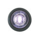 75204 1-1/4" WHITE/CLEAR 1LED INTER. LIGHT W/GROMMET, 3 WIRES Dark Slate Gray