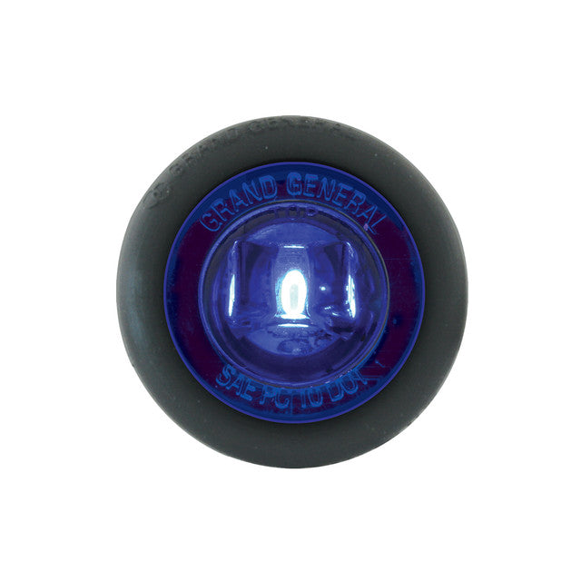 75205 1-1/4" BLUE/BLUE 1LED INTERIOR LIGHT W/GROMMET, 3 WIRES Dark Slate Gray