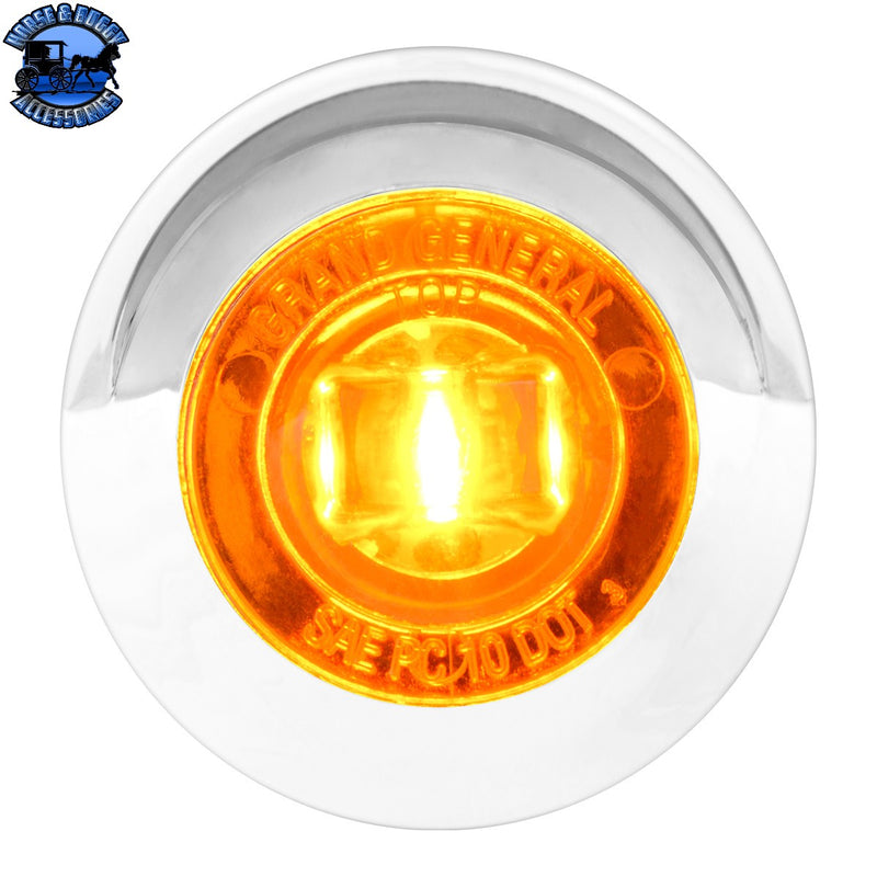 1" Mini Push/Screw Wide Angle LED Light (Choose color) (Choose Bezel)