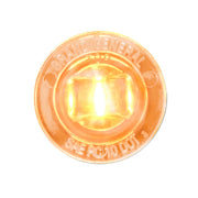 75281 1" MINI AMBER/CLEAR 1LED SCREW W/NUT DUAL FUNT. SEALED LIGHT Light Goldenrod