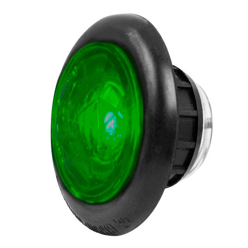 75316 1-1/4" Diamond Lens LED Light Green Dark Slate Gray
