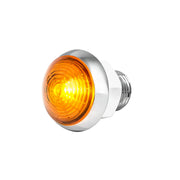 75340 1-1/4" AMBER/AMB CLASSIC 1LED DUAL FUN. LIGHT W/ CR. HOUSING 1-1/4" MINI MOON Orange