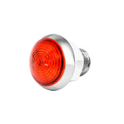75341 1-1/4" RED/RED CLASSIC 1LED DUAL FUN. LIGHT W/ CR. HOUSING 1-1/4" MINI MOON Orange Red