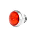 Orange Red 75341 1-1/4" RED/RED CLASSIC 1LED DUAL FUN. LIGHT W/ CR. HOUSING 1-1/4" MINI MOON