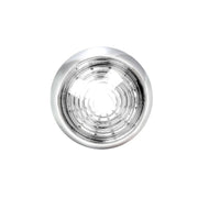 75342 1-1/4" WHITE/CLR CLASSIC 1LED DUAL FUN. LIGHT W/ CR. HOUSING 1-1/4" MINI MOON Light Gray