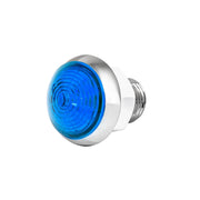 75343 1-1/4" BLUE/BLUE CLASSIS 1LED DUAL FUN. LIGHT W/ CR. HOUSING 1 1/4" MINI MOON Royal Blue