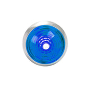 75343 1-1/4" BLUE/BLUE CLASSIS 1LED DUAL FUN. LIGHT W/ CR. HOUSING 1 1/4" MINI MOON Gray