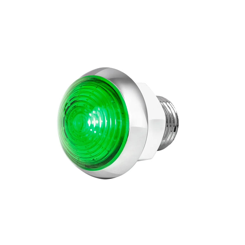 75344 1-1/4" GREEN/GRN CLASSIS 1LED DUAL FUN. LIGHT W/ CR. HOUSING Lavender