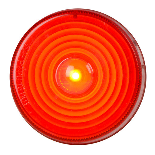 75796 Highway Series 2" & 2-1/2" Single LED Lights Red Orange Red