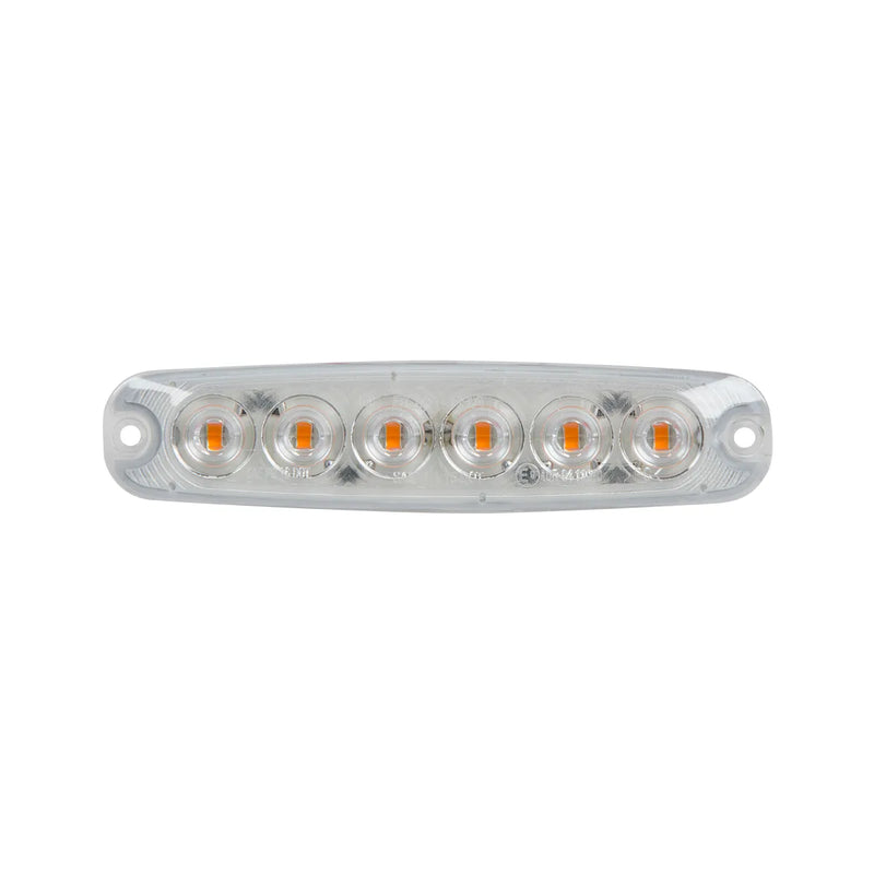 75861 Ultra Thin LED Light Amber/Clear ULTRA THIN LED LIGHT Gray