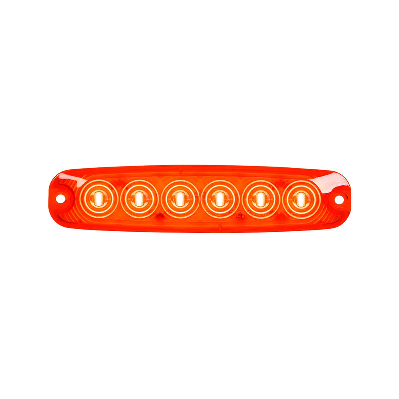 75862 Ultra Thin LED Light, Red ULTRA THIN LED LIGHT Orange Red