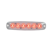 75863 Ultra Thin LED Light, Red/Clear ULTRA THIN LED LIGHT Rosy Brown