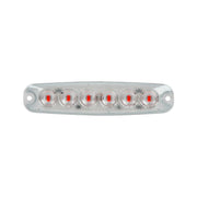 75863 Ultra Thin LED Light, Red/Clear ULTRA THIN LED LIGHT Gray
