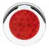 75877 Fleet Series 4" Flange Mount LED Light w/ Twist-On Bezel & 3 Prong Plug, Red 4" ROUND Lavender