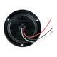 75890 Fleet Series 4" LED Light w/ Black Flange Mount & 3 Wires, Amber Black