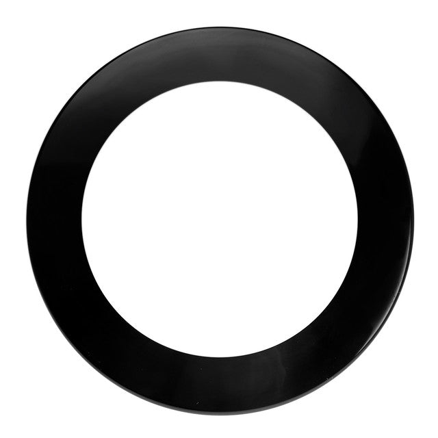 75907 4" Flange Mount Twist-on Bezel Black