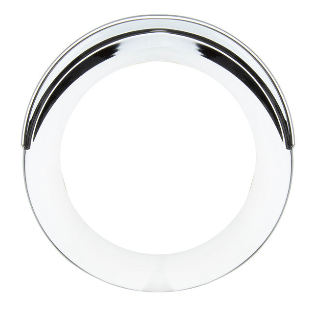 75908 4" Flange Mount Twist-on Bezel White Smoke