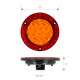 75915 Fleet Series 4" Flange Mount LED with Reflector Ring, Amber Chocolate