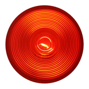 75922 One LED Series 4" Single LED Light, Red 4" ROUND Firebrick