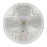 75921 One LED Series 4" Single LED Light, Amber/Clear 4" ROUND Gray